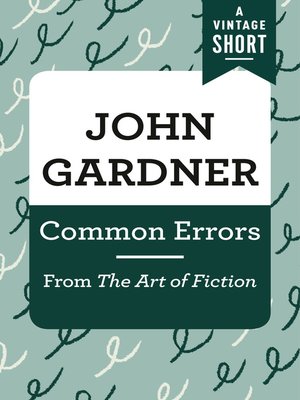 cover image of Common Errors